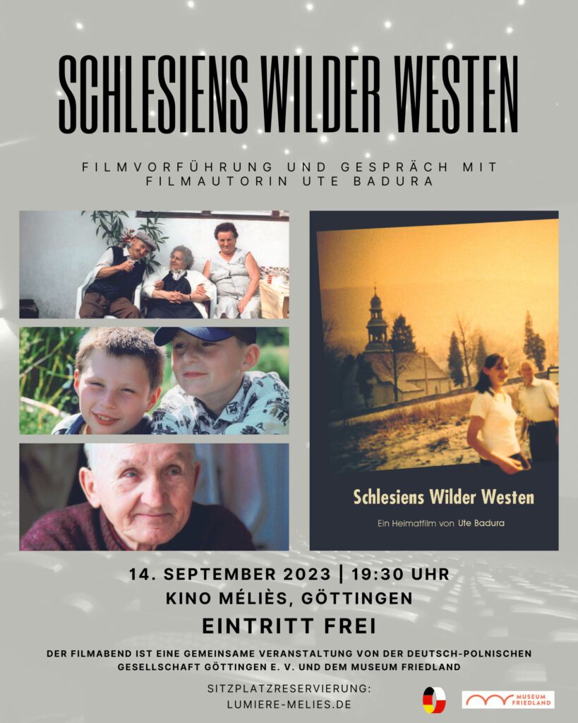 Filmvorführung „Schlesiens Wilder Westen“ und Gespräch mit Ute Badura